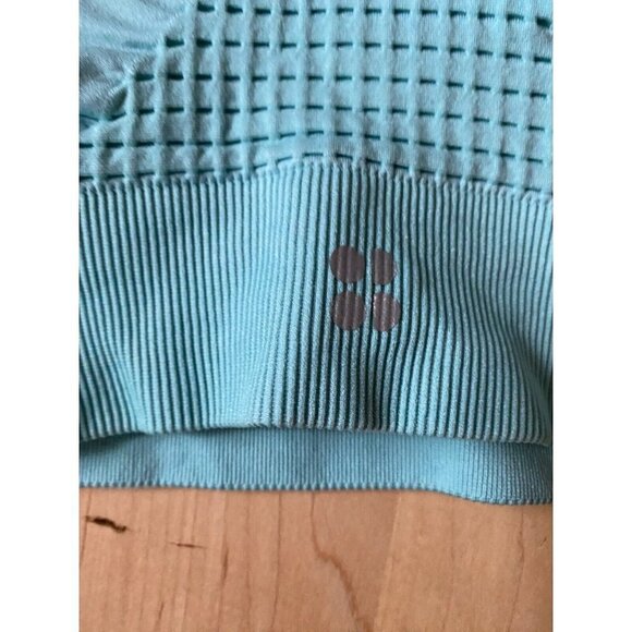 Sweaty Betty "Stamina" sports bra size Xsmall BNWOT Alpine blue - Picture 5 of 7